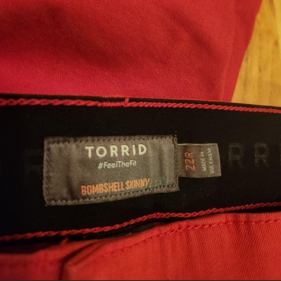 Red Torrid Jeans - Picture 4 of 5